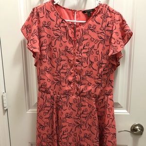 Banana Republic fit and flare dress